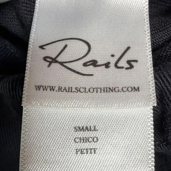 Rails Maverick Military Style Jacket S Indigo Aviation Utility Tencel Coastal - Picture 5 of 9